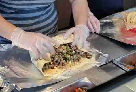 Chipotle burrito