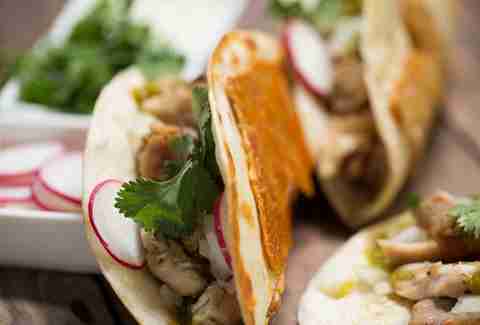 Chicken Skin Tacos — Thrillist Recipes