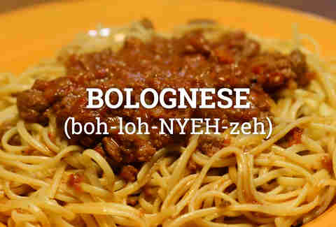 bolognese