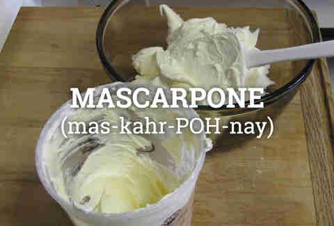 mascarpone