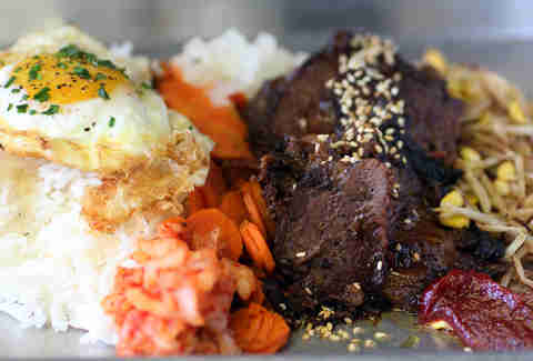 Brisket bibimbop
