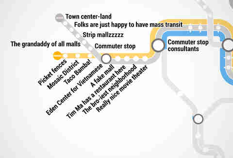 Judgmental Washington DC Metro Map - Thrillist