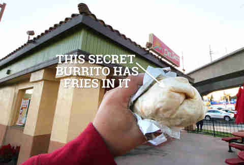 Del Taco stoner burrito