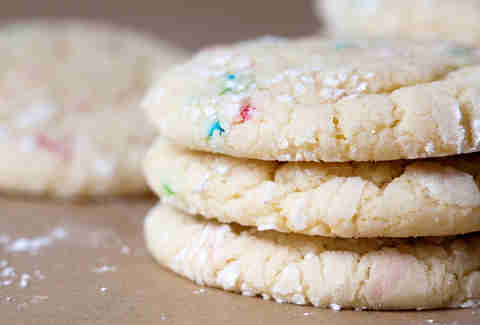 Funfetti Crackle Cookies -- Thrillist Recipes
