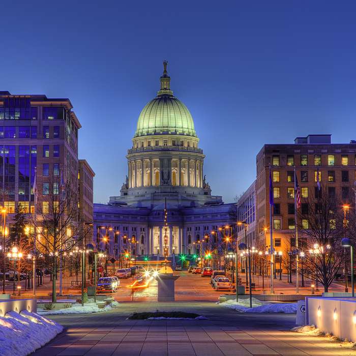 Snow tubing at The Linq in Las Vegas
