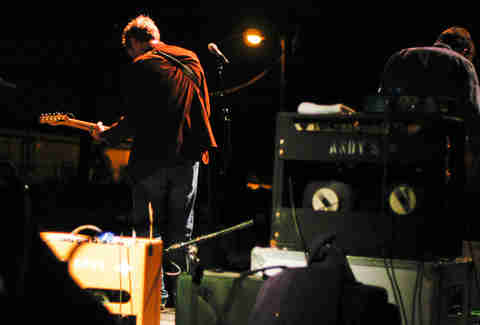 Band onstage
