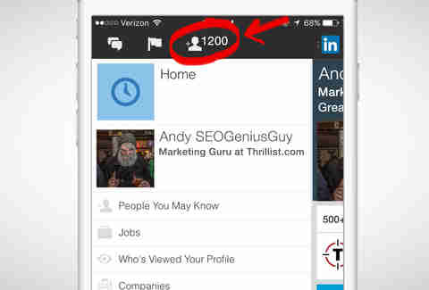 LinkedIn profile