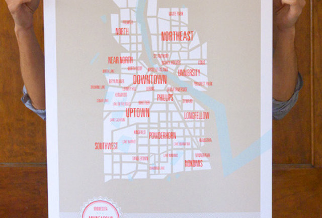 Minneapolis Neighborhoods Map