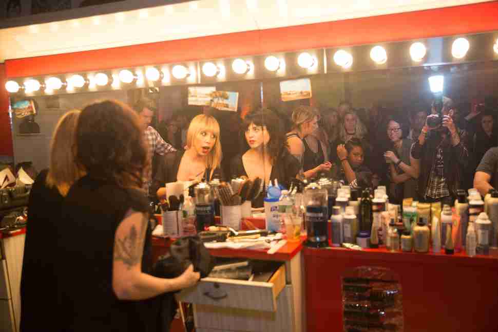 Jack Daniel's hair stylist