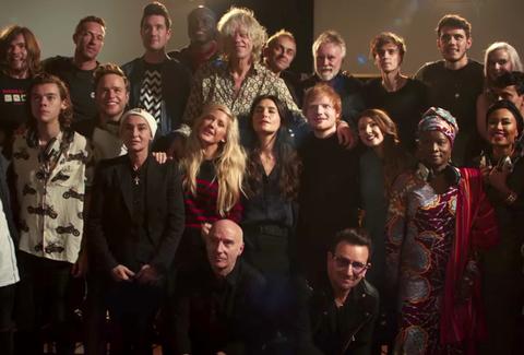 Do They Know It's Christmas singers