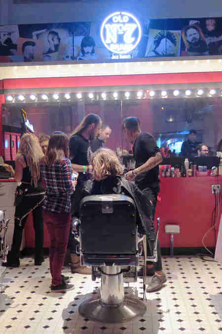 Jack Daniel's Motel 7 haircuts