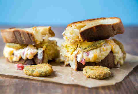 Pimento grilled cheese