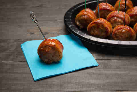 Carolina Barnecue Meatballs -- Thrillist Recipes