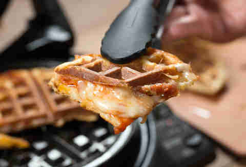Pizza waffle