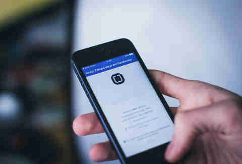 hailing an uber on facebook messenger