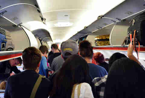 Aircraft boarding