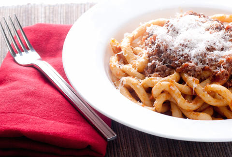 lamb ragu, pasta, meat pasta
