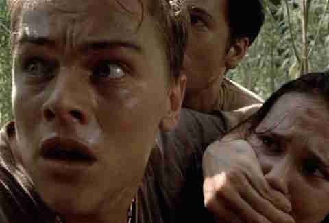 Leonardo DiCaprio in The Beach