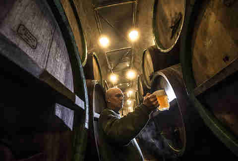 Pilsner Urquell brewery in Plzen, Czech Republic