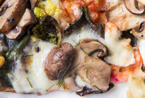 mushroom pizza