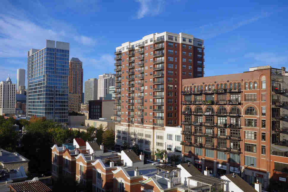 Aerial view of south loop