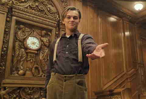 Leonardo DiCaprio in Titanic