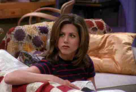 Rachel played by Jennifer Aniston on Friends