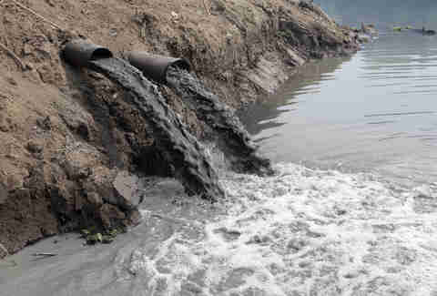water pollution, river pollution, industrial pollution