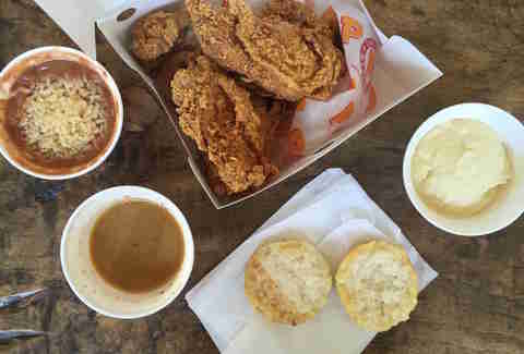 Popeye's Gravy Biscuit Fried Chicken