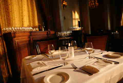 Interior of Carnevino steakhouse in Las Vegas