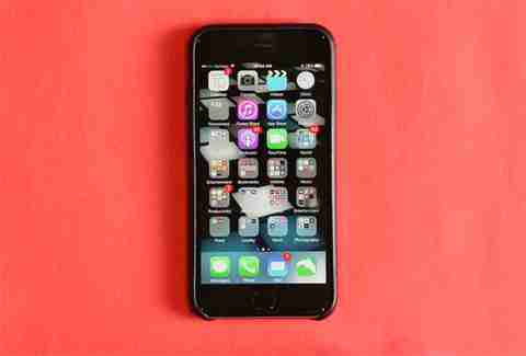 finger tapping iphone