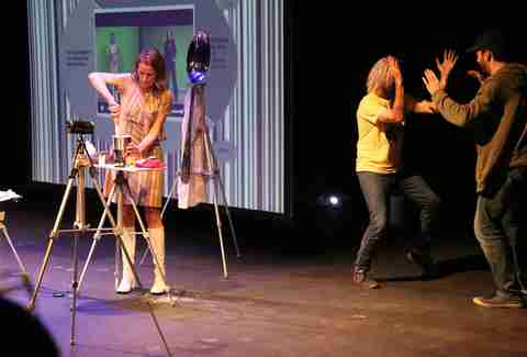 performers at fusebox festival