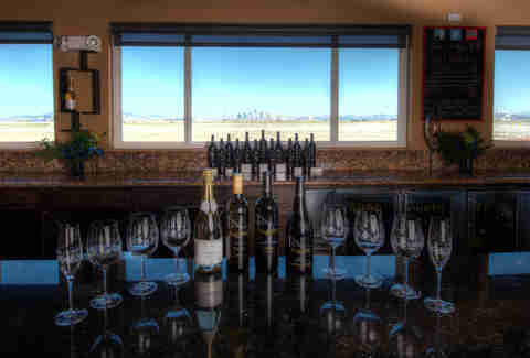 Rock Wall Wine Company bottles of wine