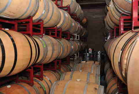 Urban Legend Cellars barrels