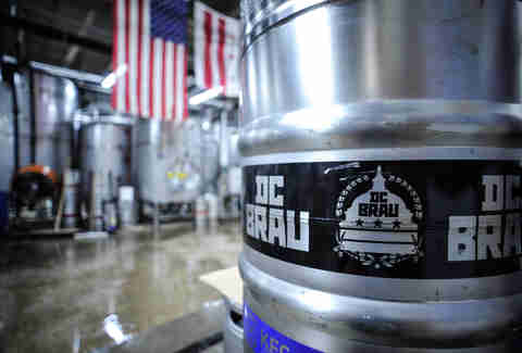 dc brau beer keg