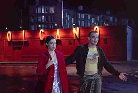 ewan mcgregor as renton and kelly macdonald as diane in trainspotting
