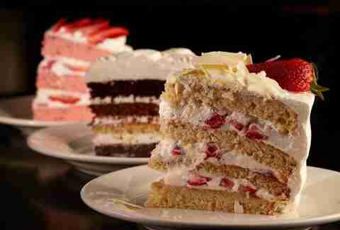 slices of cake from bread winners