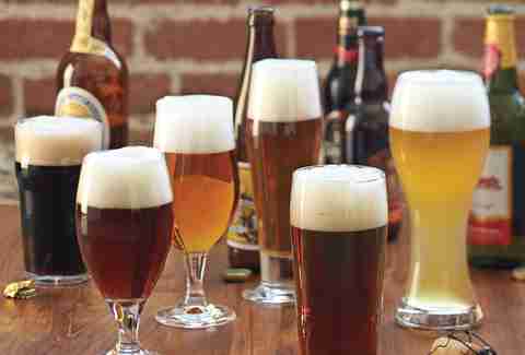 Beer glasses