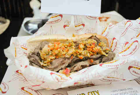 Italian sub from 2nd City Beef
