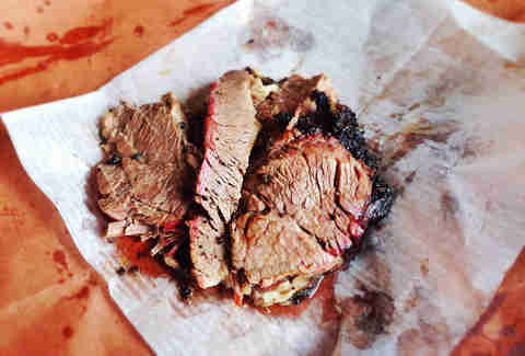 beef brisket from Killen's BBQ