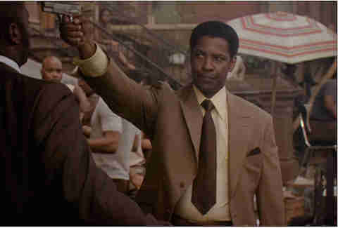 American Gangster with Denzel Washington