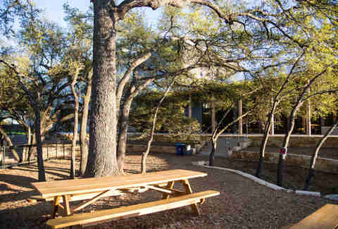 beer garden