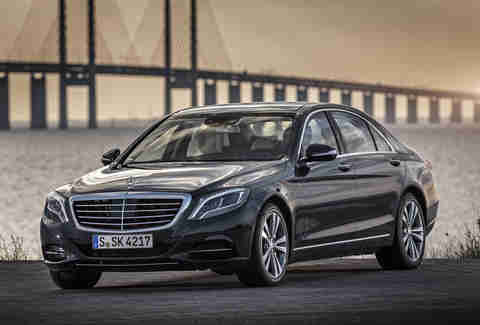 The Mercedes S550e pollutes less than a Tesla, per mile