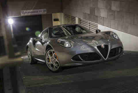 The Alfa Romeo 4C is actually kinda...green?