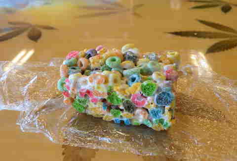 cereal bar at Cheba Hut