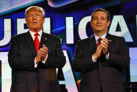 donald trump and ted cruz