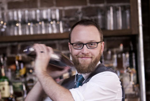 Kyle DeGolyer bartender