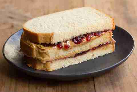 Peanut butter and jelly