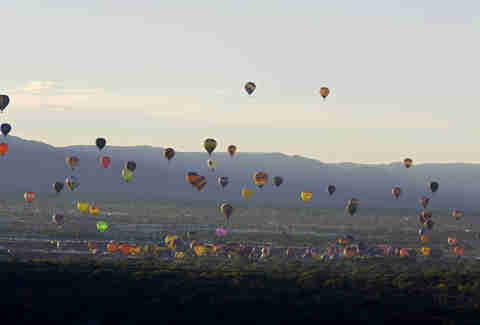 New Mexico hot air balloons