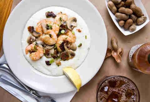 Hominy Grill shrimp and grits
